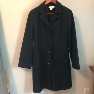 J. Crew Grey Wool Coat